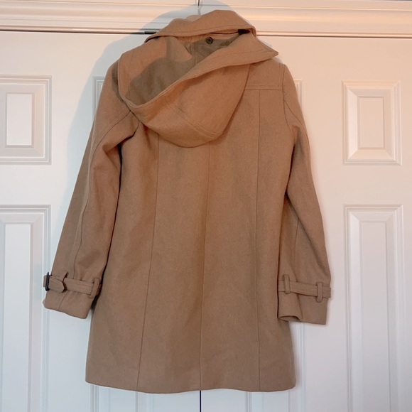 J.Crew Wool Camel Pea Coat - Picture 9 of 10